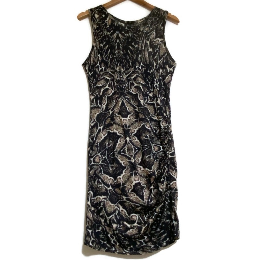 HAUTE HIPPIE SIDE RUCHED DRESS - Picture 2 of 10